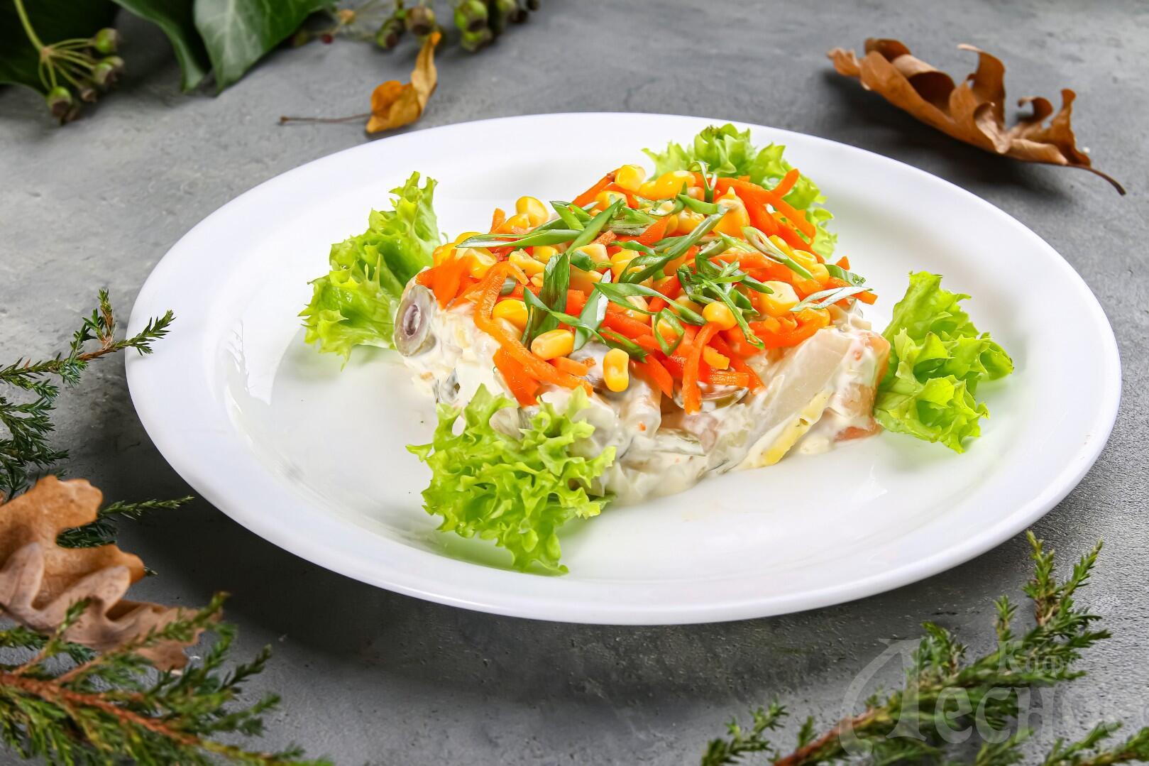 Салат из морепродуктов