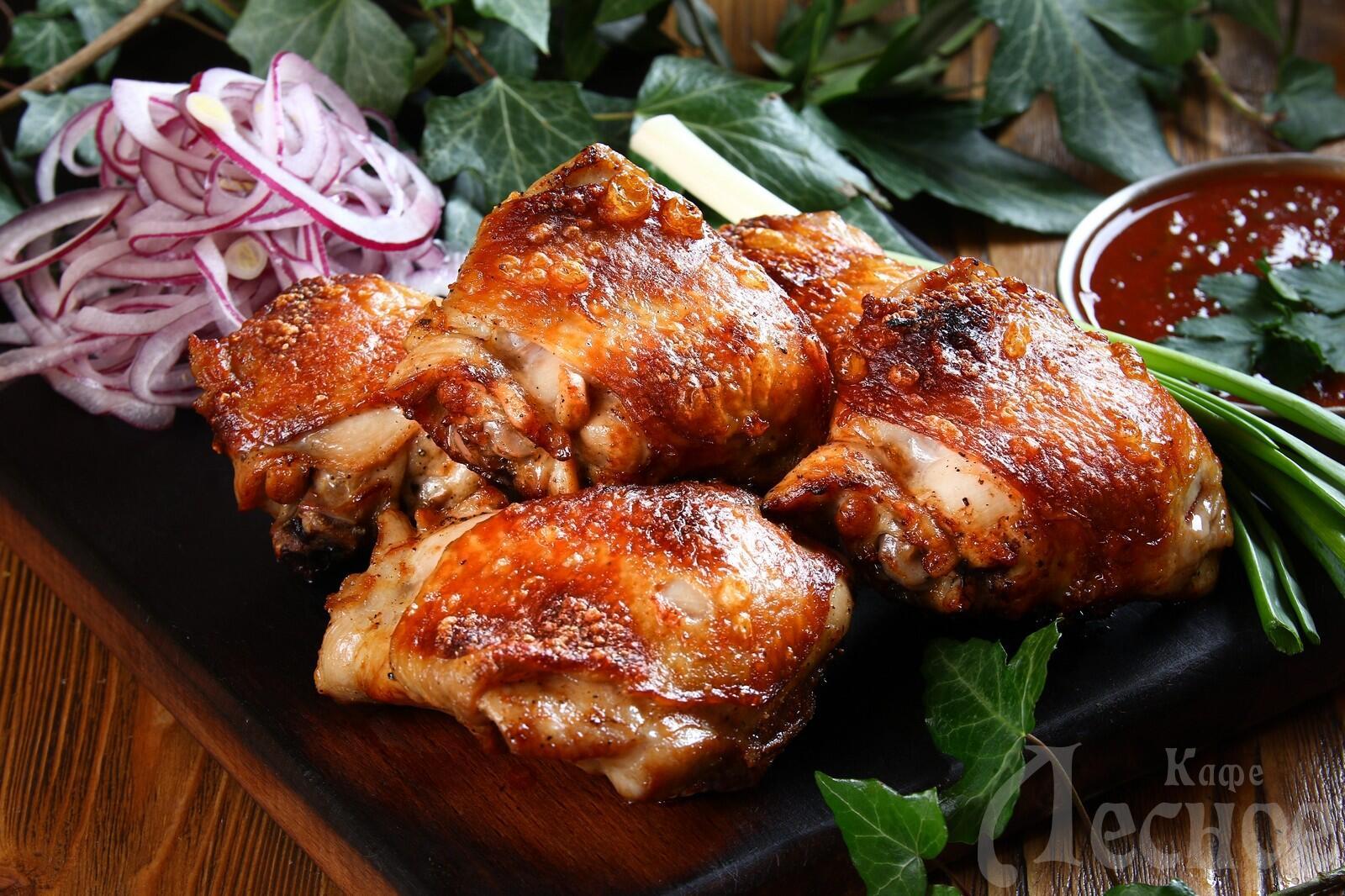Шашлык из курицы (бедро)